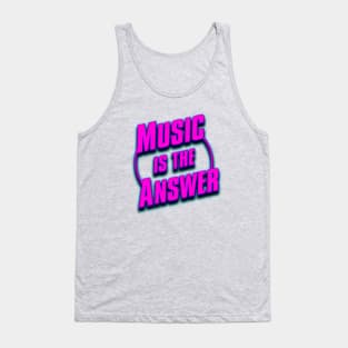 HOUSE MUSIC, IS THE ANSWER Tank Top